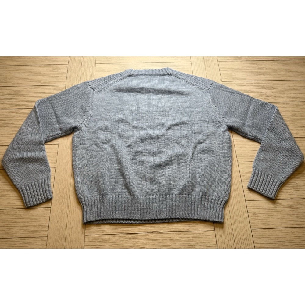Ralph Lauren NWT Polo Bear Crewneck Sweater Women's Lt Blue. Sz XS MSRP $398 - Picture 6 of 8